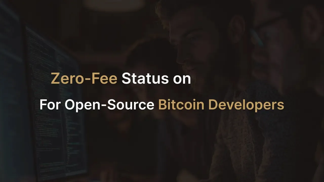 Zero Fees on RiverX for Open-Source Bitcoin Development